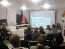 Презентация цикла "На неведанных дорожках" на семинаре для библиотек поселений Выборгского района